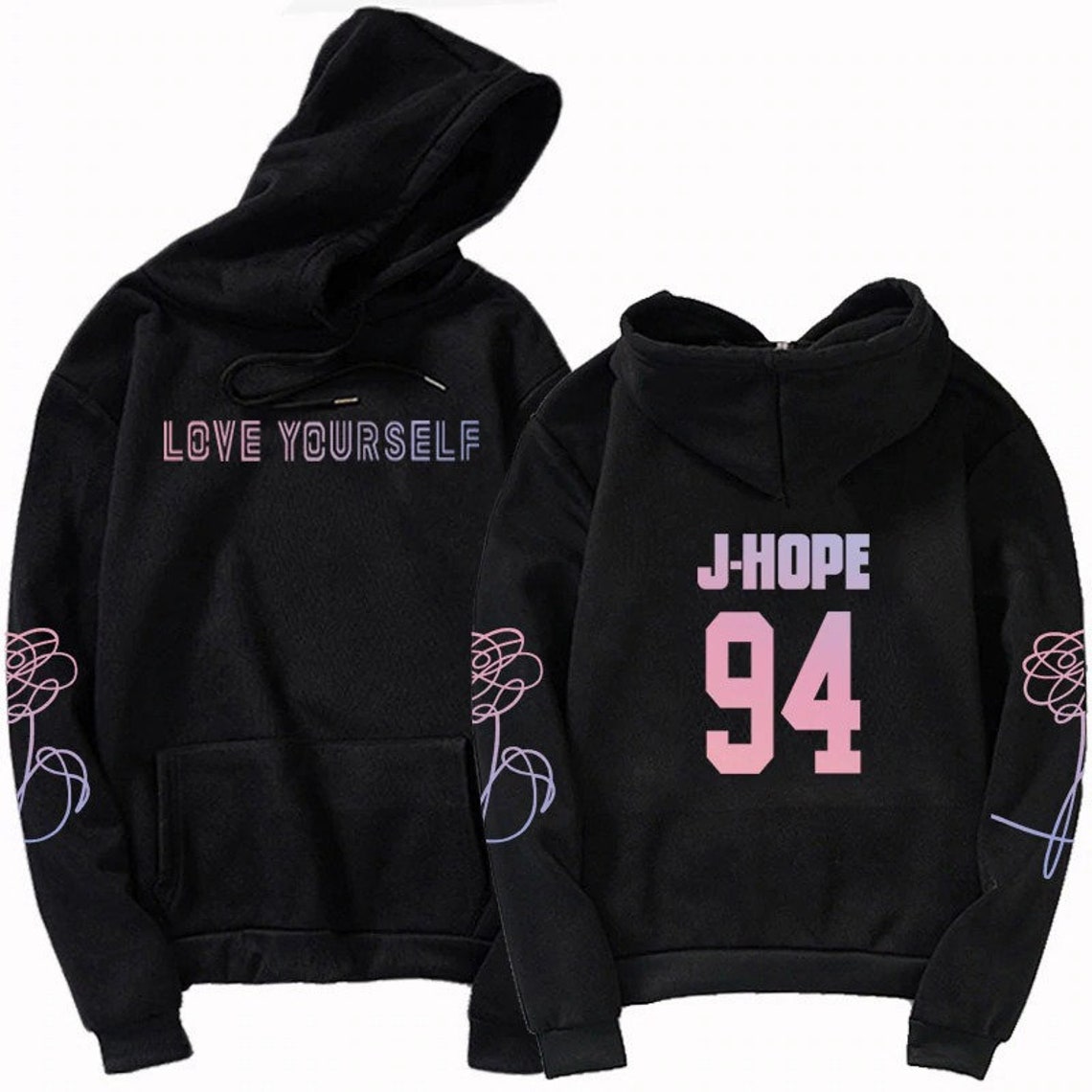 Jungkook Unisex Hoody Kpop RM J Hope hoodies 97 Sweatshirt | Etsy