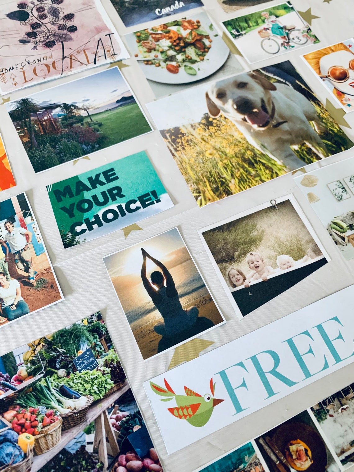 Vision Board Kit 25 Magazine Cutouts Perfect for a Vision Etsy