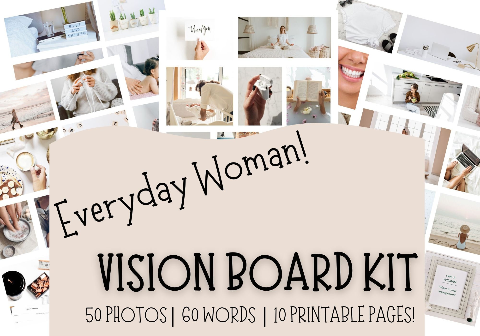 Aesthetic Vision Board Etsy