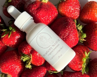 Strawberry Seed Oil - Zero Waste - Face and Body Oil for Smooth, Glowy Skin, Hair Strengthening & Repairing Oil