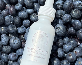 Blueberry Seed Oil Zero-Waste Cold Pressed Unrefined