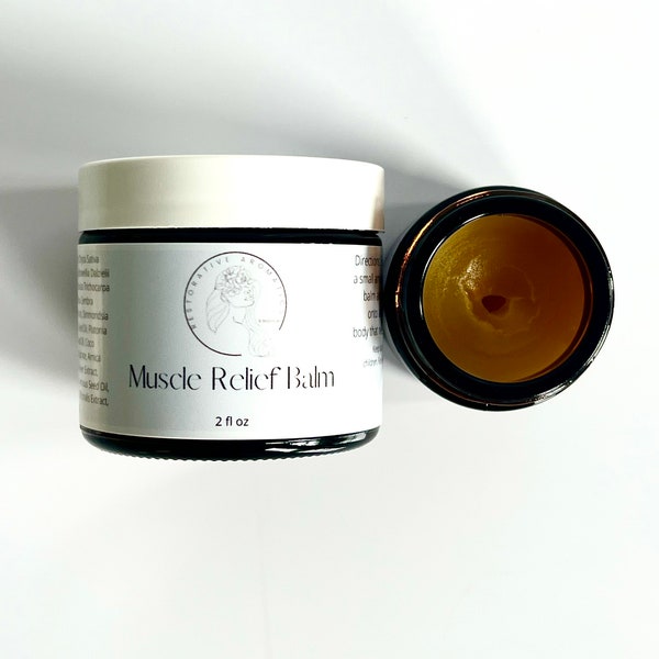 Muscle Relief Balm - Cottonwood Bud & Resin Infused