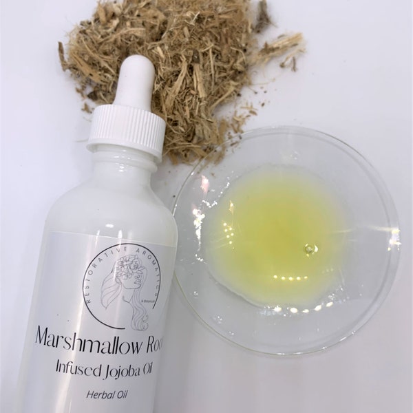 Marshmallow Root Infused Jojoba Oil