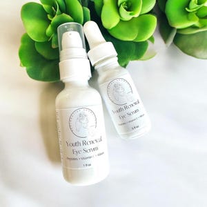 Youth Renewal Eye Serum - Peptides, Vitamin C, Retinol, Albizia Extract  - Circles, Puffy Eyes, Restorative