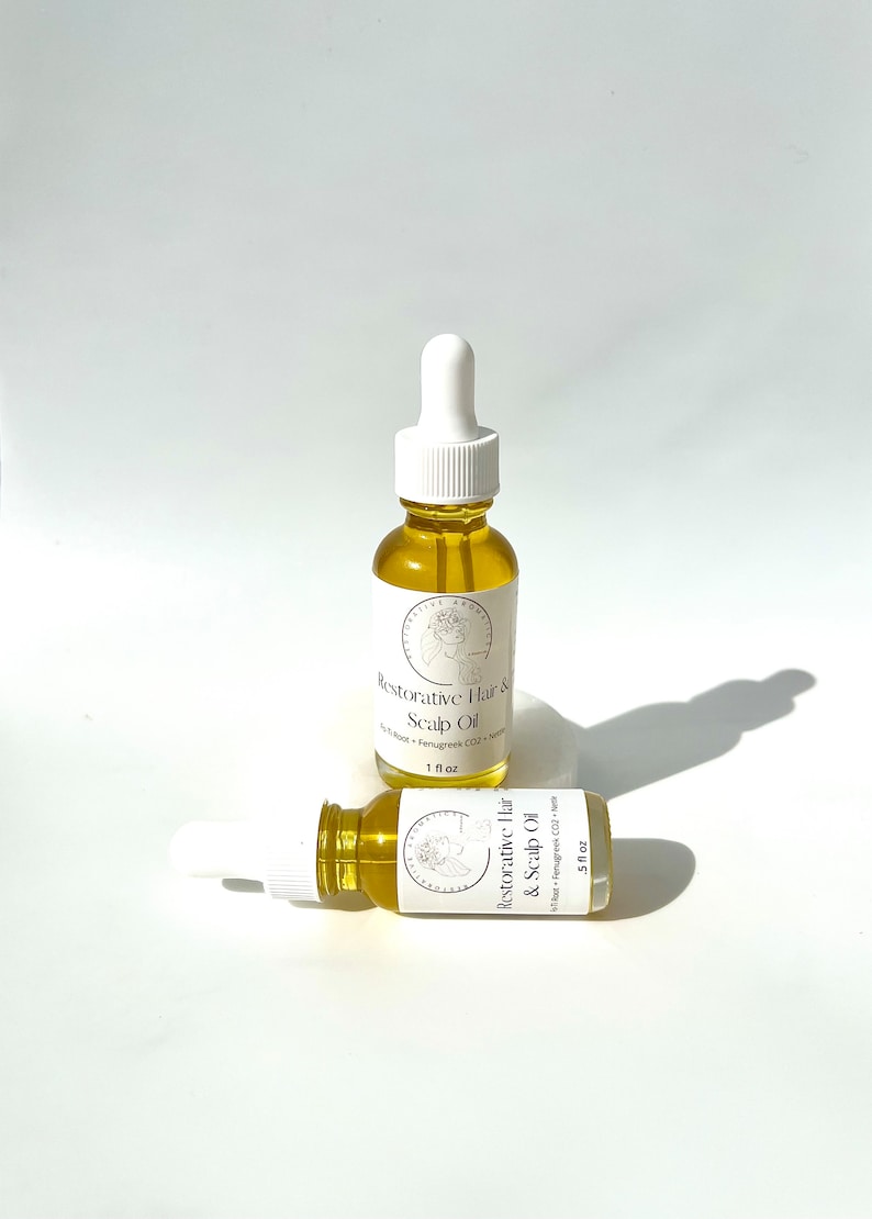 Restorative Hair & Scalp Oil Foti Root Fenugreek CO2 Etsy