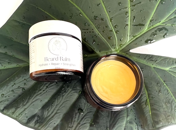 Beard Balm - Resin & Herbal Infused - Beard Growth, Skin Soothing