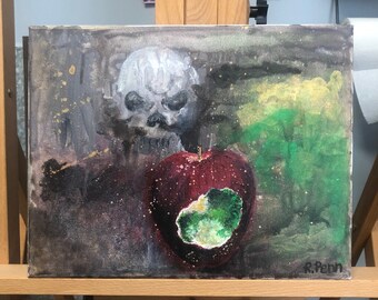 Acrylic on Canvas | Painting | The Poison Apple