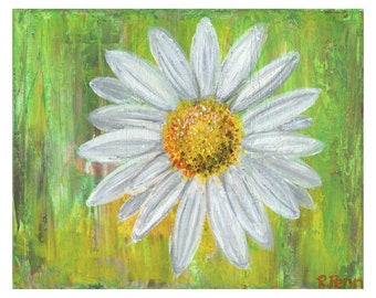 Fresh as a Daisy | Art Print | Acrylic on Canvas