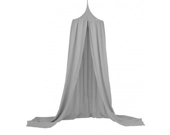 Bed Canopy Grey Bed Curtain, Bed Canopies For Kids Child Toddler Adult