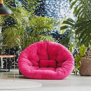 Floor Chair With Back Etsy Australia