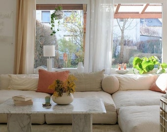 Floor Cushion, Floor Couch, floor seating, Sofa Living Window Seat, Reading Nook, Floor Seat, bohemian furniture