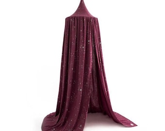 Muslin bed canopy, newborn props, photography props, christmas photography props, decoration over a bed, Hanging Tent, Play Tent, Kids Canopy