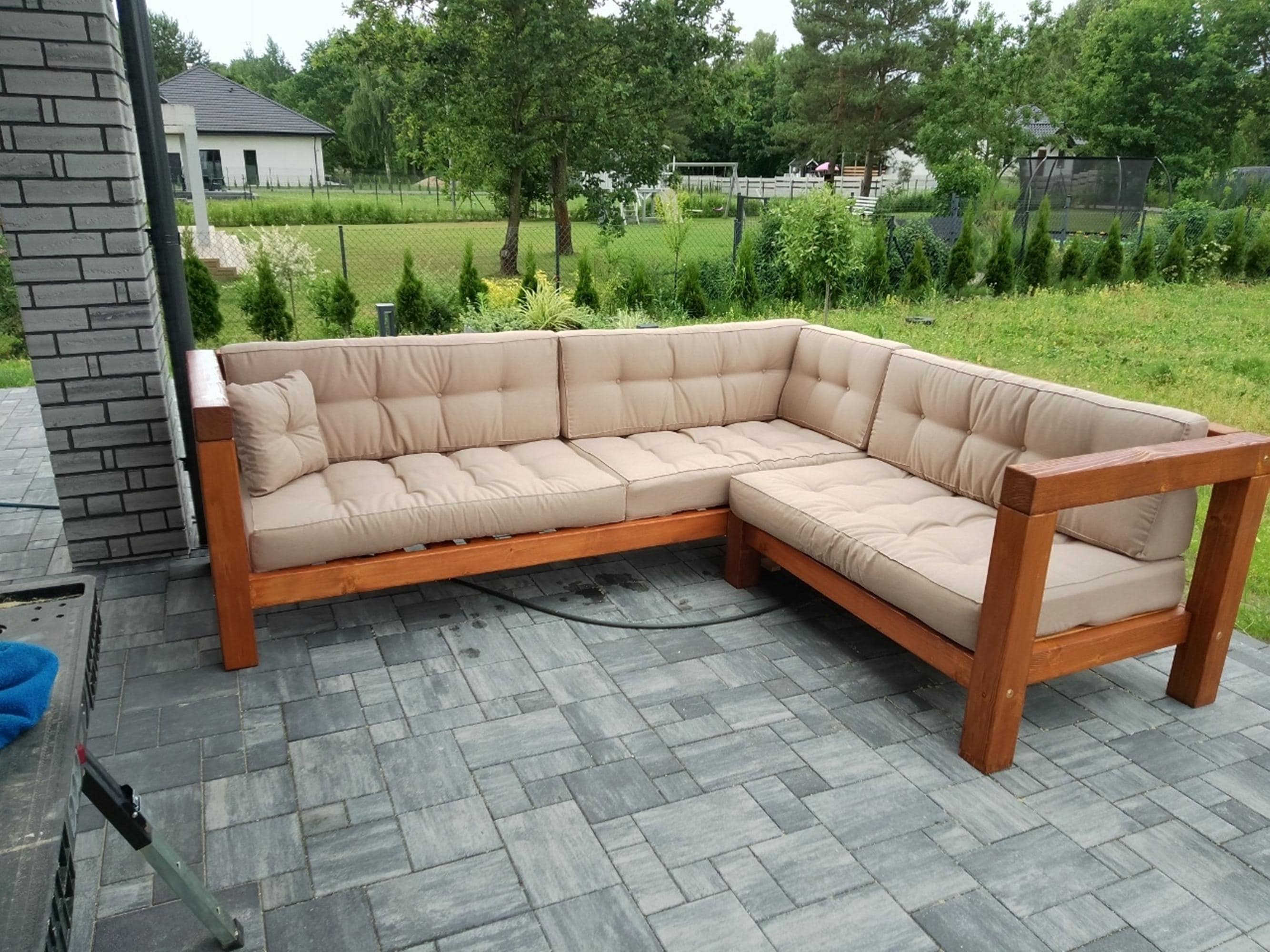 Corner Sofa Plans Ana White Patio Couch Garden Sofa UK