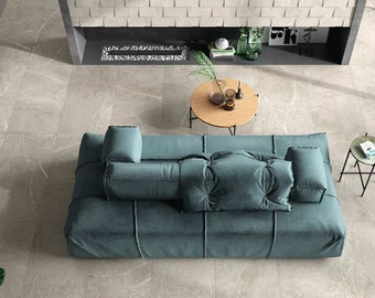 Floor Cushion, Floor Couch, Sofa cushion, bench cushion, baroque home decor, Floor seating, Sofa Living Floor Seat, Japanese Futon