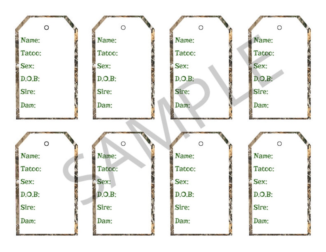 Rabbitry Rabbitry cage tags Cage tags Rabbit cage tags Etsy