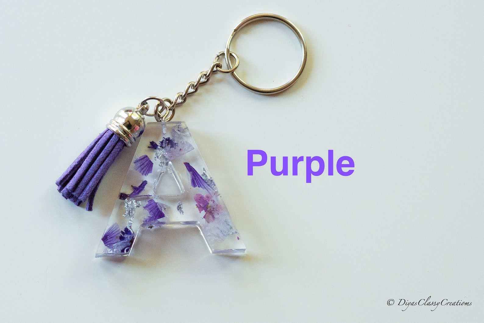 Personalized Letter Keychains Handmade Accessories Letter Etsy