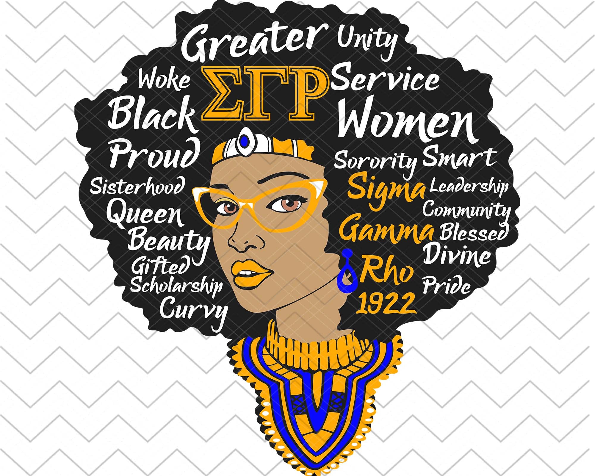 To Thee Only Sigma Gamma Rho I Pledge My Life - c3rkj01