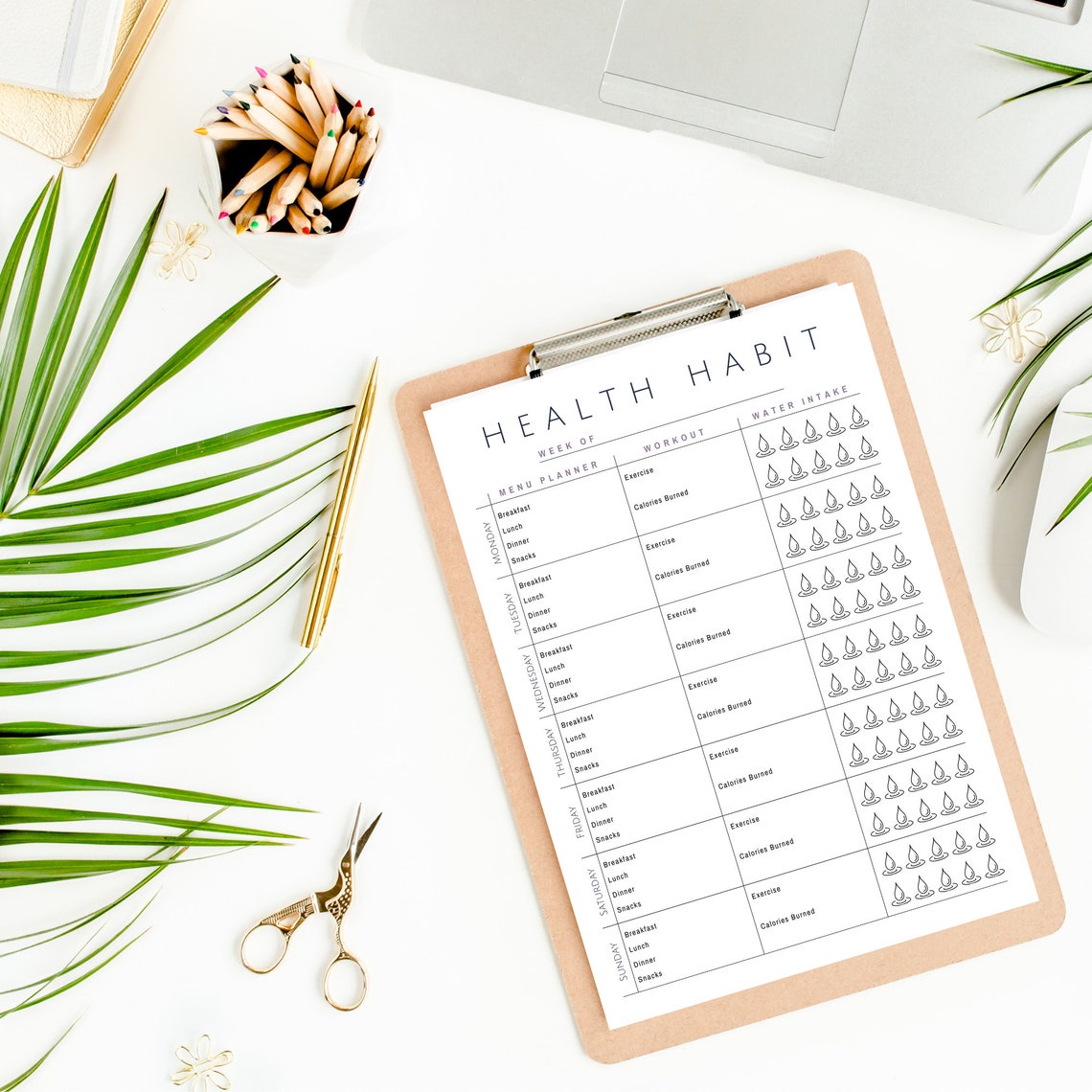 Self-care Planner Free Printable