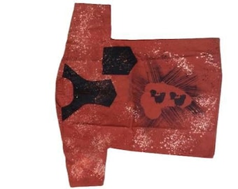 Traditional African  Dress  for men. Bogolan 100% Coton.size L