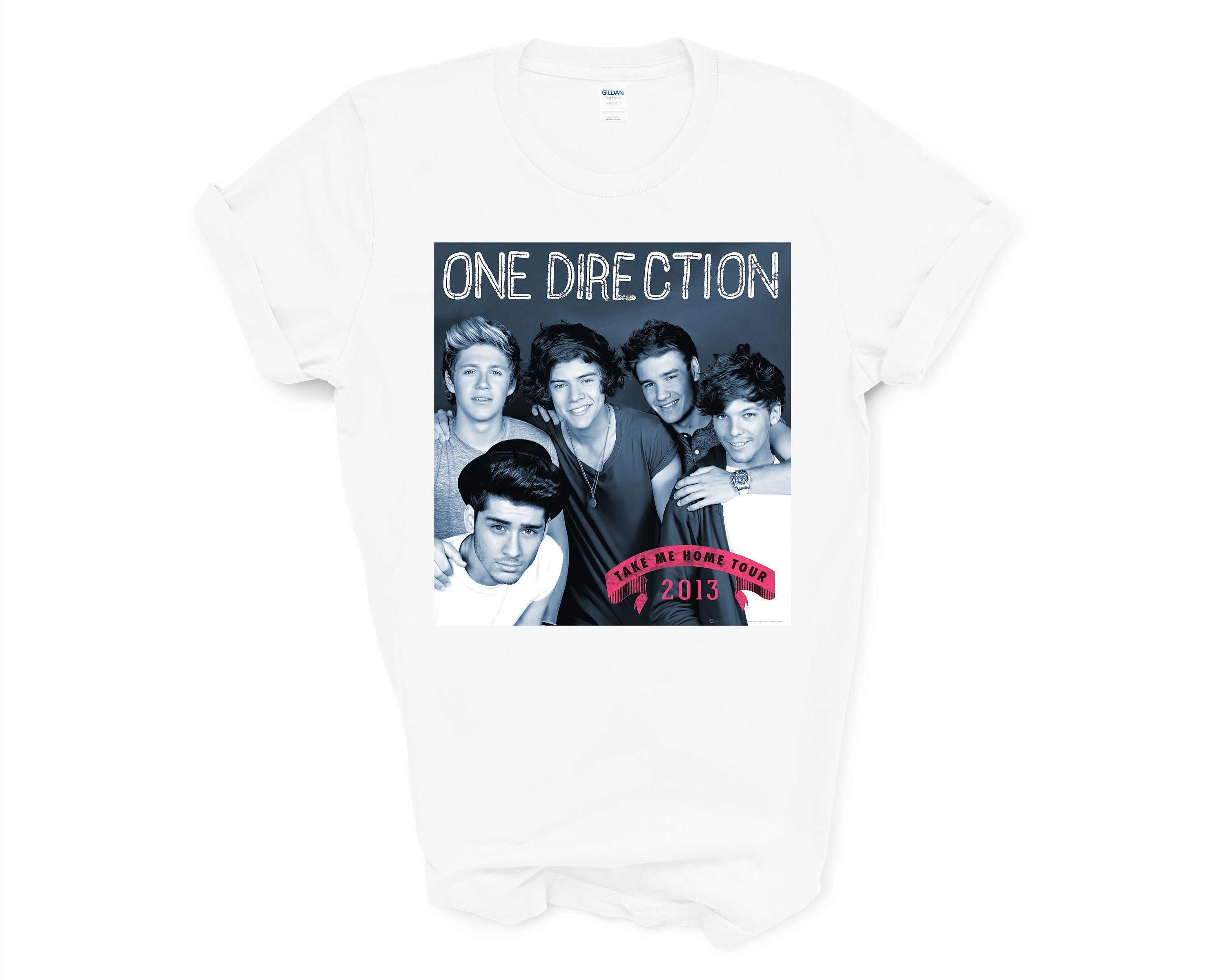 One Direction Take Me Home Tour TShirt 2013 Short Sleeve Etsy