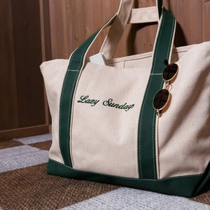 thumbnail image 2 of Seashell Bible Verse Canvas Tote Bag - Inspirational Scripture Beach Bag For Women, 14x16 Inch 2 of 12