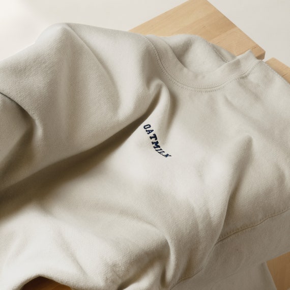 Custom Embroidered Sweatshirt - Left Pocket -embroidery
