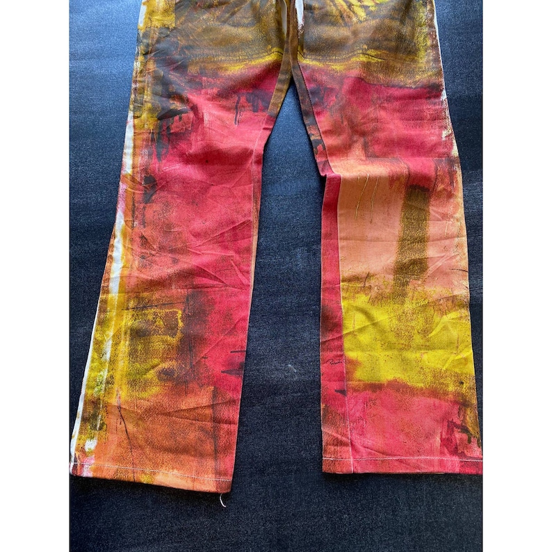 Roberto Cavalli Multi-Colored Designer Jeans