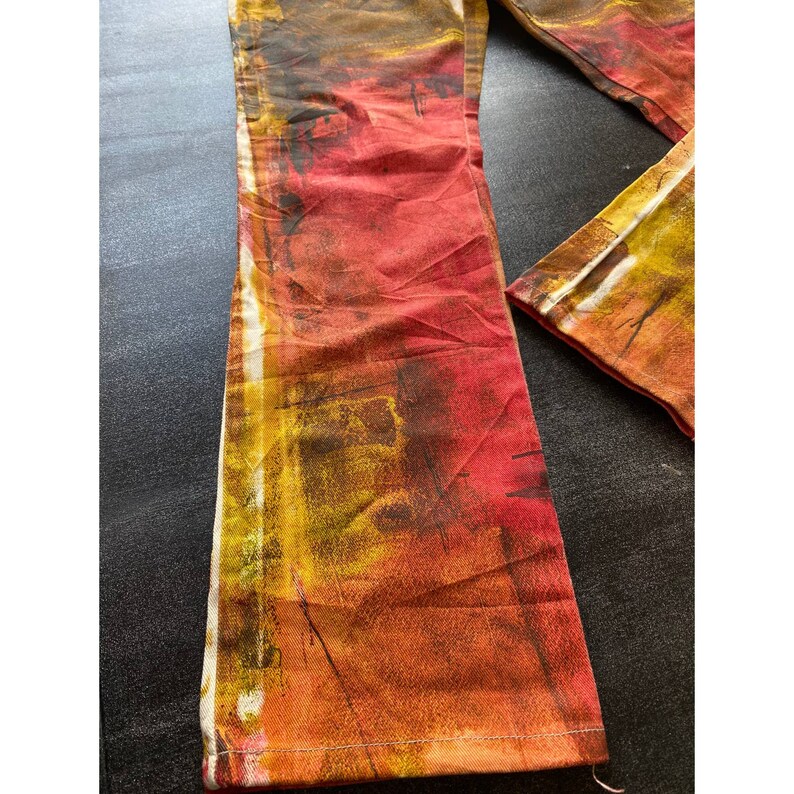 Roberto Cavalli Multi-Colored Designer Jeans