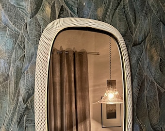 1950s wall mirror