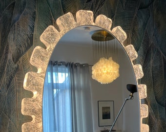 Illuminated mirror by Hillebrand