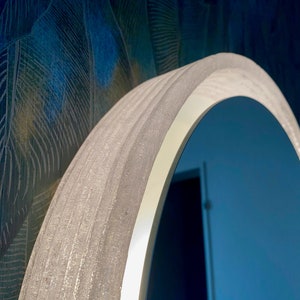 Illuminated mirror by Hillebrand