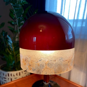XXL Murano table lamp "Scavo" by Alfredo Barbini