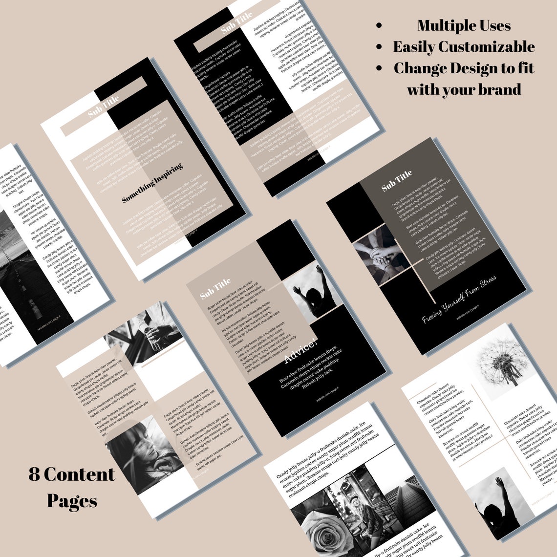 Canva Ebook Template Etsy