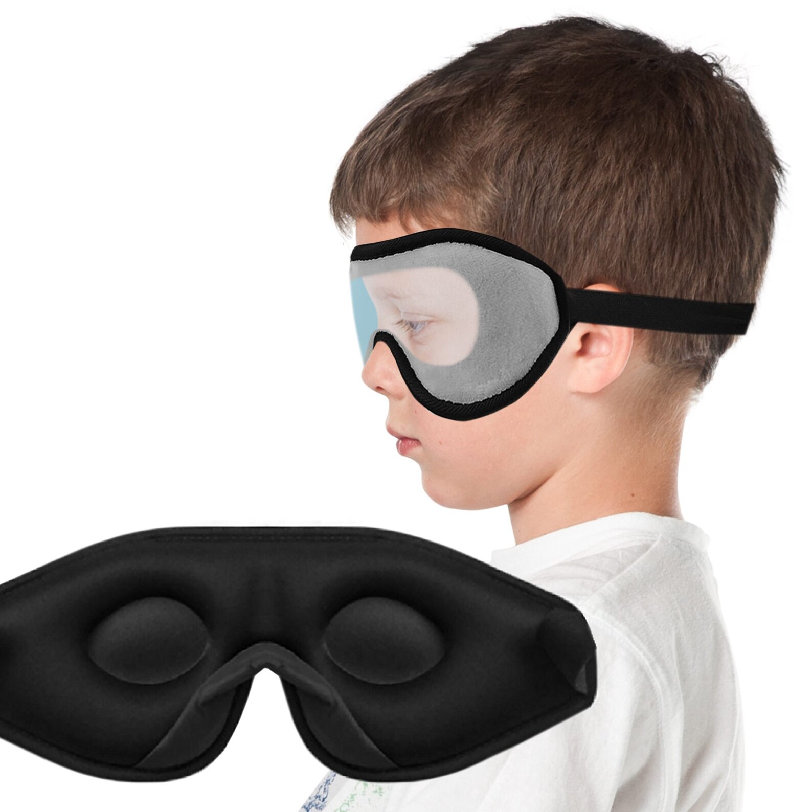 Sleep Mask for Kids Memory Foam 3D Contoured Eye Mask Block Etsy
