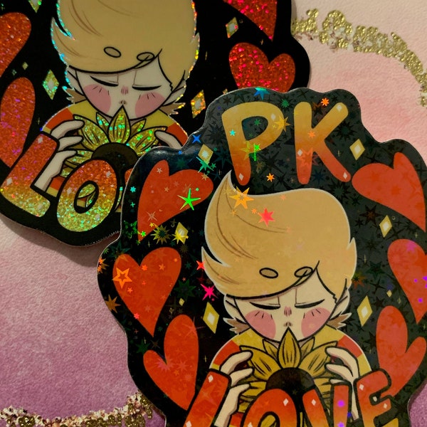 PK Love - Mother 3 Glitter Sticker