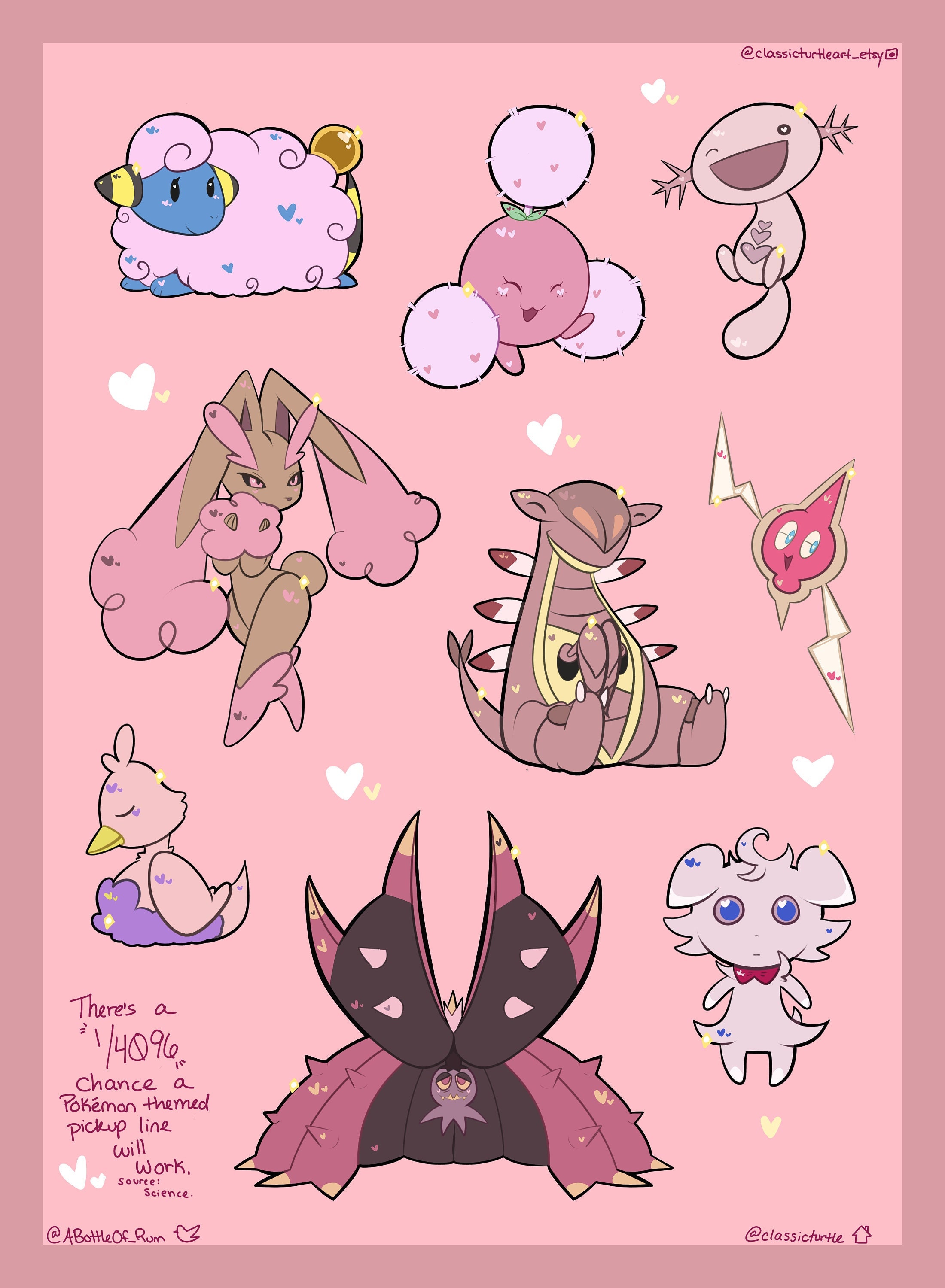 Rate pink shiny Pokémon 