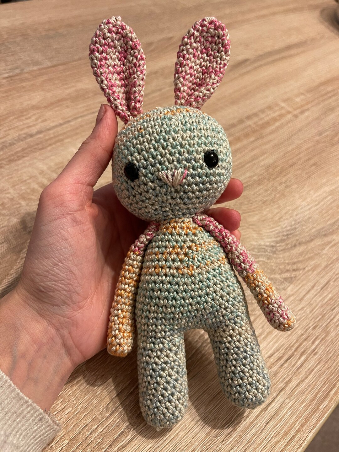 Small Rabbit, Soft Toy, Stuffed Rabbit Toy, Crocheted Rabbit for Babies ...
