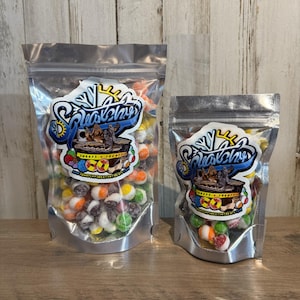 Freeze Dried Sour Gems | Sour Candy | Freeze Dried Candy | Space Food | Gluten Free | Vegan |
