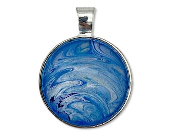 Acrylic Paint Skin Jewelry Pendant