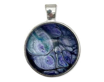 Acrylic Paint Skin Jewelry Pendant