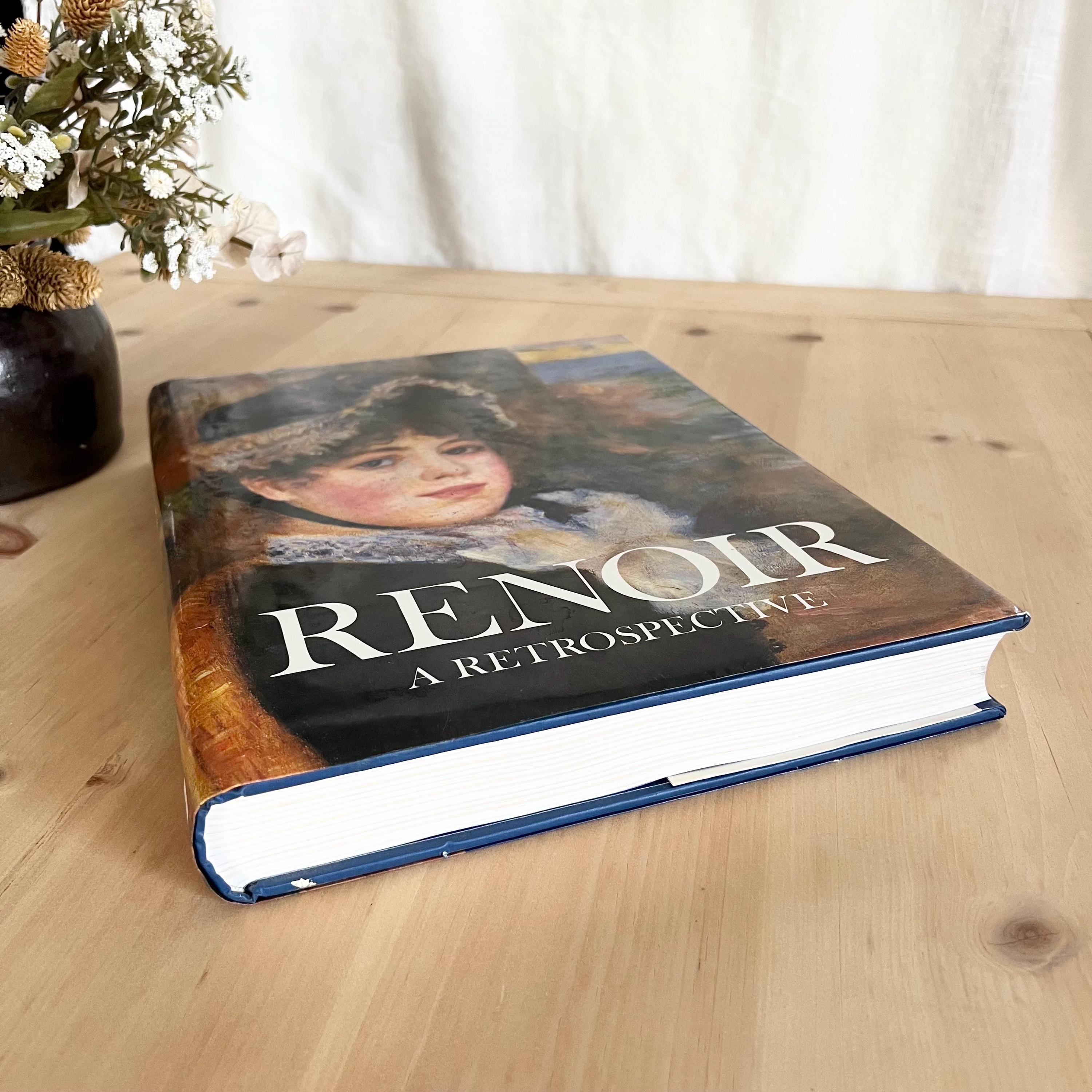 アート・デザイン・音楽 RENOIR A RETROSPECTIVE Vintage Renoir Hardcover Art Book - Etsy