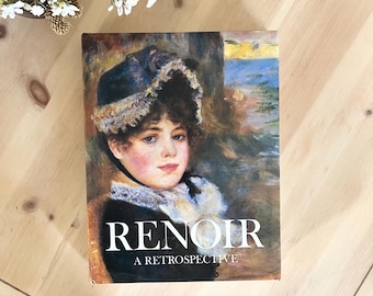 アート・デザイン・音楽 RENOIR A RETROSPECTIVE Vintage “renoir: A Retrospective” Hardcover Art Book - Etsy
