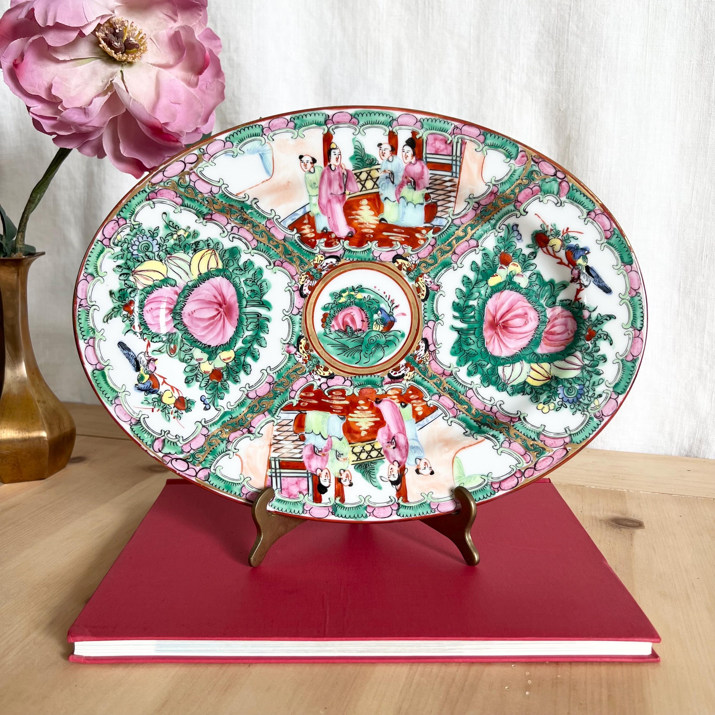 Rose Medallion China - Etsy