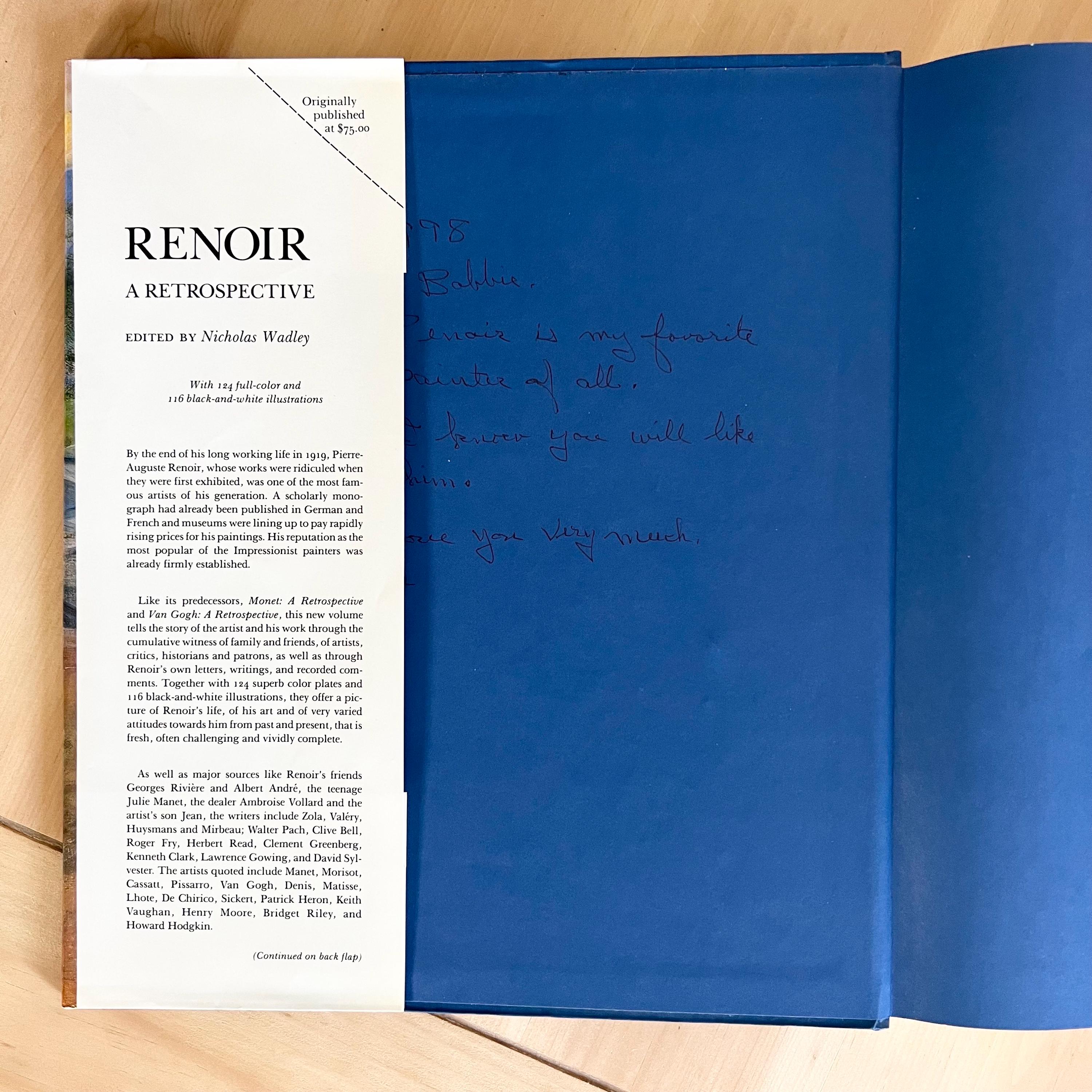 Vintage Renoir Hardcover Art Book - Etsy