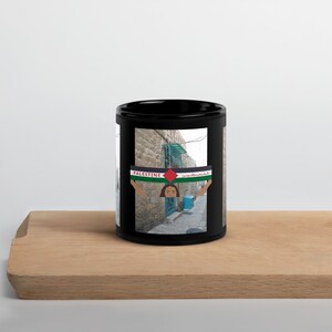 Palestinian Gift Free Palestine Coffee Mug Palestine Flag Mug Gift Mug For Palestinian Arab Family Support Blue Door Gift Palestinian Pride