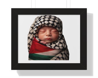 Palestine Keffiyeh Poster emoldurado Suporte Impressão da Palestina, Bandeira Palestina Poster de Gaza Impressão da Palestina Arte da parede da Palestina, Poster da Palestina,