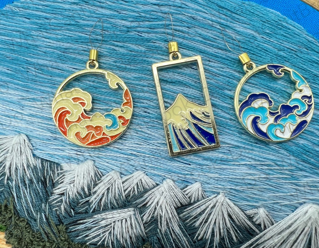 Waves and Mountain - Needle Threaders Option to Make Into Magnetic ...