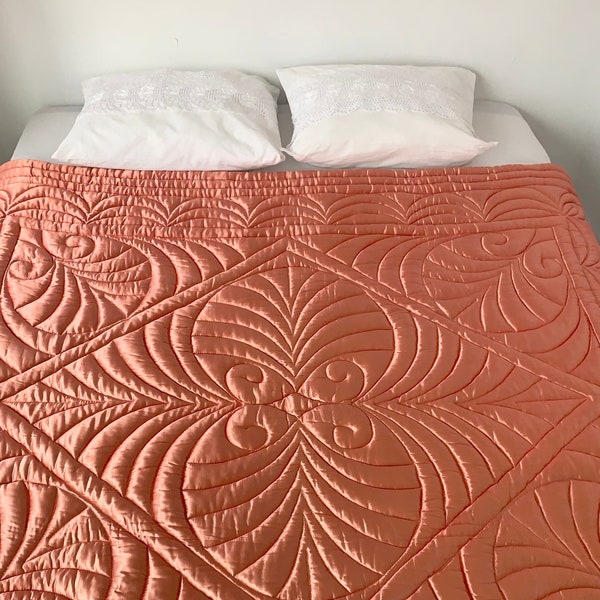 Vintage Silk Bed Spread