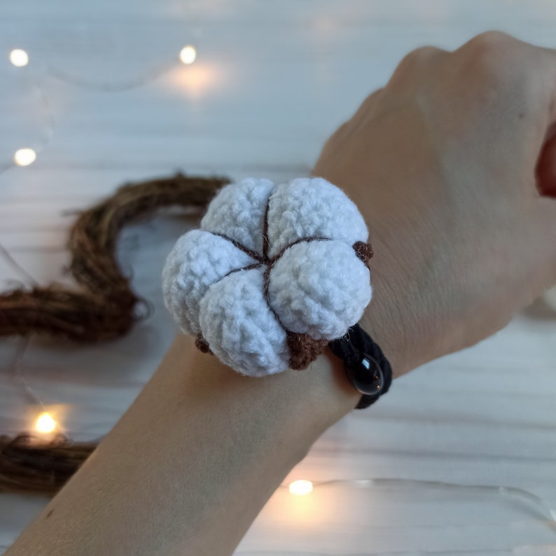 Cotton Flower Easy Crochet Pattern for Beginners Amigurumi Etsy