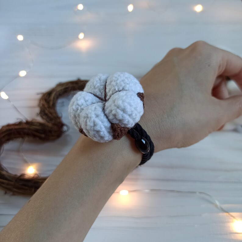 Cotton Flower Easy Crochet Pattern for Beginners Amigurumi Etsy